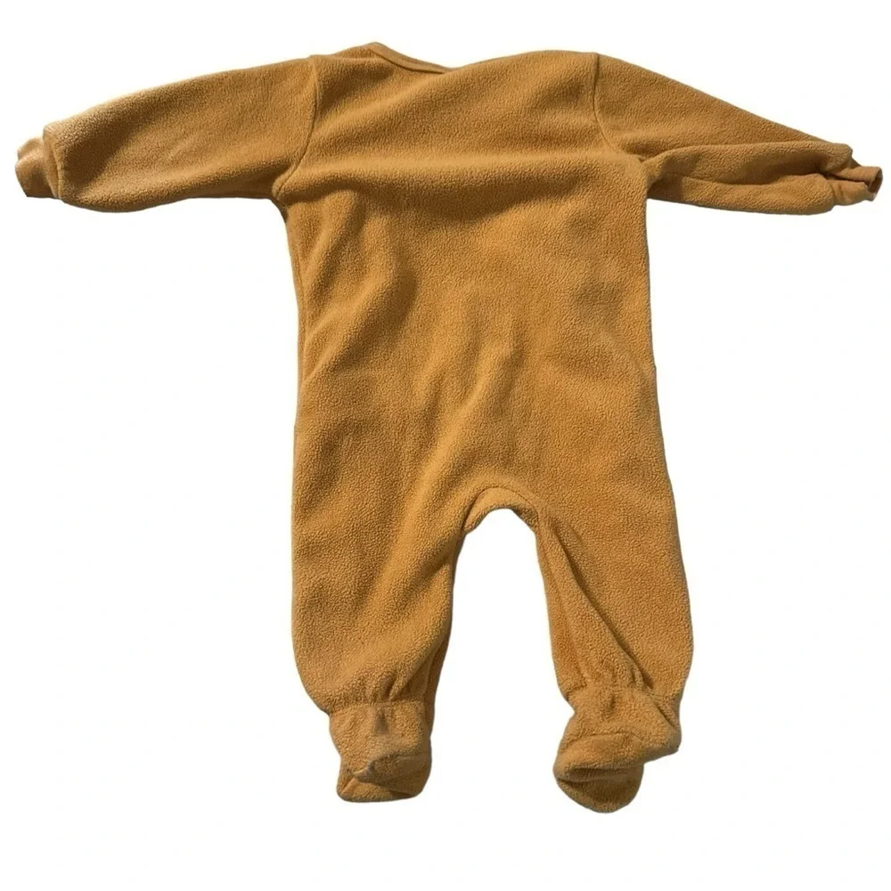 PL Baby size 3 month's pajamas brown with zebra